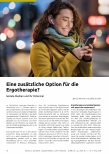 Vorschauseite 1: Eine zusätzliche Option für die Ergotherapie? Soziale Medien und ihr Potenzial.