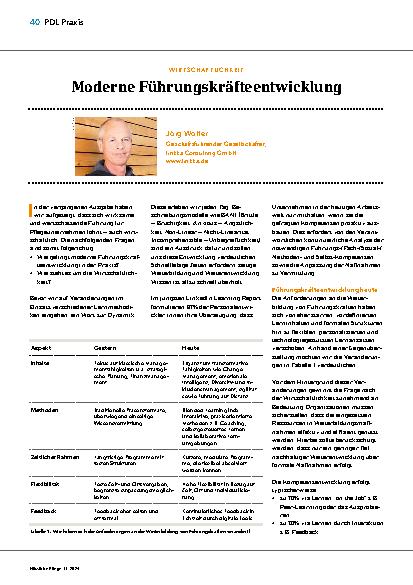 Vorschauseite 1: Moderne Führungskräfteentwicklung