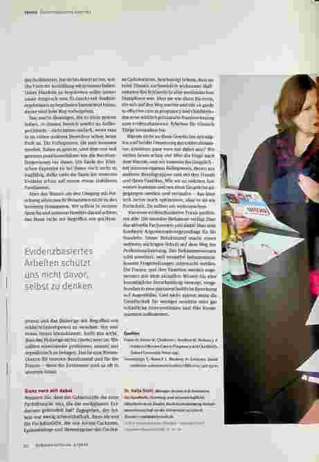 Vorschauseite 5: Evidenzbasiertes Arbeiten - Lust oder Frust?
