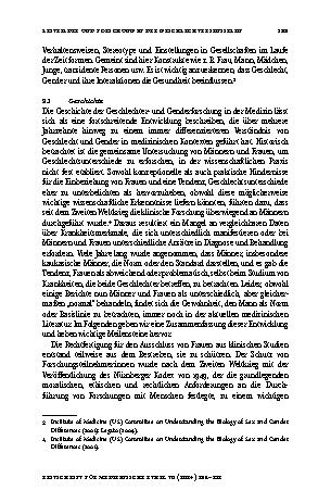 Vorschauseite 5: Leitbilder und Forschung in der geschlechtersensiblen Medizin