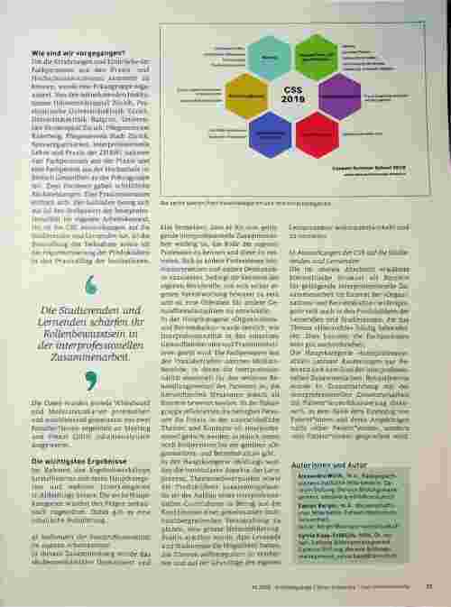 Vorschauseite 2: Interprofessionelles Lernen zum Thema Patienten-Selbstbestimmung