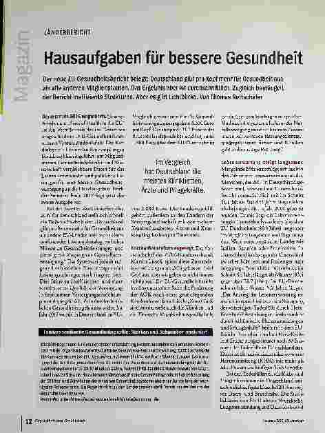 Vorschauseite 1: Hausaufgaben für bessere Gesundheit