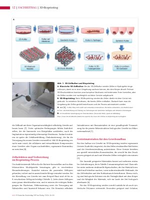 Vorschauseite 3: 3D-Bioprinting Technologien, Anwendungen und Herausforderungen