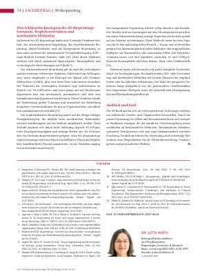 Vorschauseite 5: 3D-Bioprinting Technologien, Anwendungen und Herausforderungen