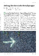 Vorschauseite 1: Beitrag für eine starke Berufsgruppe