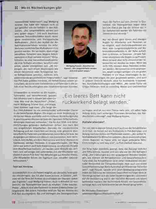 Vorschauseite 2: Längere Rekonvaleszenz