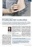 Vorschauseite 1: Schuppenflechte bei der Arbeit: Druck jeder Art vermeiden.