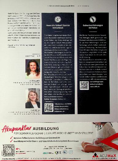 Vorschauseite 3: Die «gute Geburt» - was ist das eigentlich?