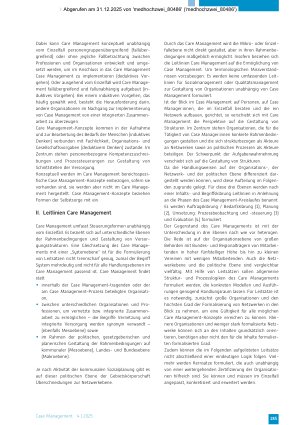 Vorschauseite 4: Leitlinien Care Management im Organisationsrahmen von Case Management (DGCC)