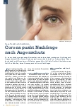 Vorschauseite 1: Neue Trends bei Schutzbrillen: Corona pusht Nachfrage nach Augenschutz.