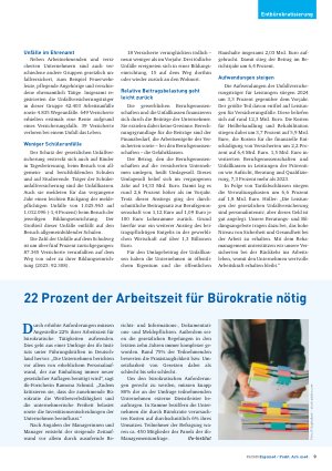 Vorschauseite 2: Unfallrisiko bei der Arbeit 2024 erneut zurückgegangen