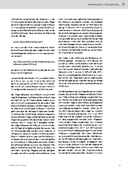 Vorschauseite 2: Anpassung konkreter Sicherungsmaßnahmen zur Sturzprophylaxe infolge veränderter Risikoprognose.