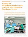Vorschauseite 1: Training des Notfallkaiserschnitts - wenn es schnell und reibungslos funktionieren muss