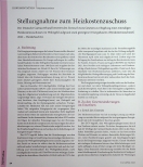 Vorschauseite 1: Stellungnahme zum Heizkostenzuschuss