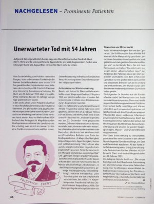 Vorschauseite 1: Unerwarteter Tod mit 54 Jahren