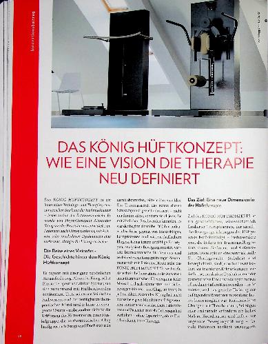 Vorschauseite 1: Das König Hüftkonzept: Wie eine Vision die Therapie neu definiert