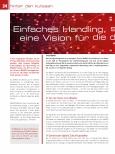 Vorschauseite 1: Einfaches Handling, schnellere Zahlungen - eine Vision für die digitale Abrechnung.