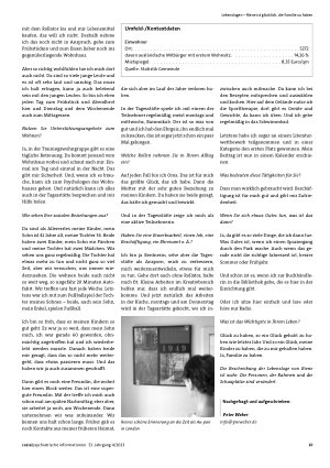 Vorschauseite 2: Lebenslagen – Riene ist glücklich, die Familie zu haben. .