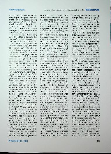 Vorschauseite 3: Erstattung von Differenzbeträgen bei der Pflegeberufe-Ausbildungsumlage