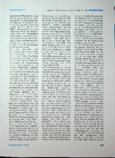 Vorschauseite 5: Erstattung von Differenzbeträgen bei der Pflegeberufe-Ausbildungsumlage
