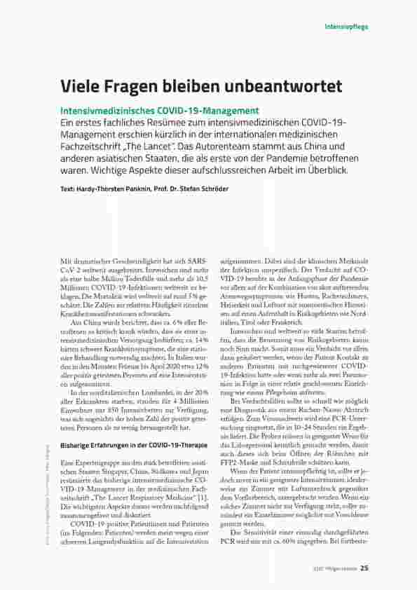 Vorschauseite 2: Viele Fragen bleiben unbeantwortet.
