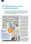 Vorschauseite 1: Arbeitsschutz an der Produktionslinie