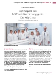 Vorschauseite 1: Hybridgerät aus MRT und Bestrahlungsgerät: Der MR-Linac