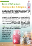 Vorschauseite 1: Fermentation als Therapie bei Allergien