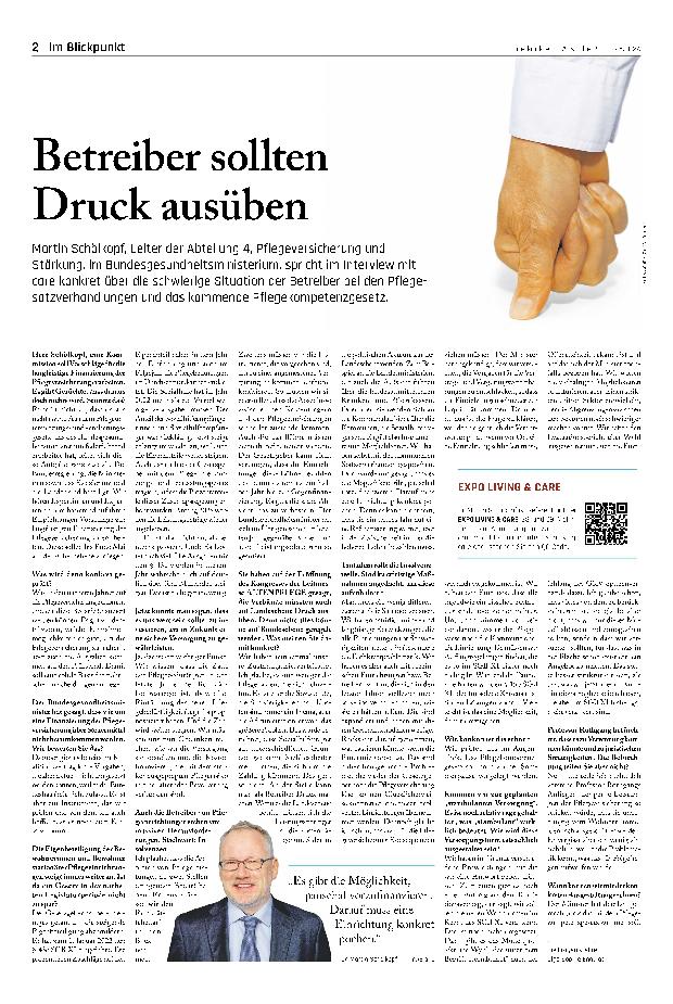 Vorschauseite 1: Betreiber sollten Druck ausüben.