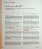 Vorschauseite 1: Impfen gegen Covid-19