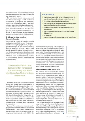 Vorschauseite 2: Mangelernährung wirksam vorbeugen