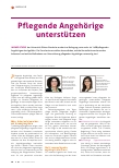 Vorschauseite 1: Pflegende Angehörige unterstützen