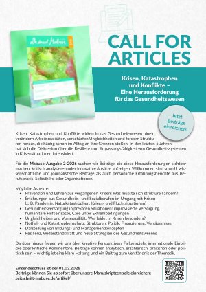 Vorschauseite 2: Dr. med. Mabuse Heft 1-2026