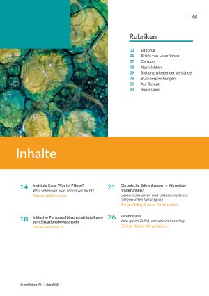 Vorschauseite 5: Dr. med. Mabuse Heft 1-2026