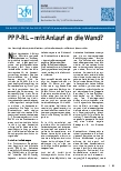 Vorschauseite 1: PPP-RL – mit Anlauf an die Wand?