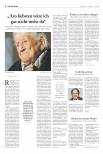 Vorschauseite 1: "Am liebsten wäre ich gar nicht mehr da"