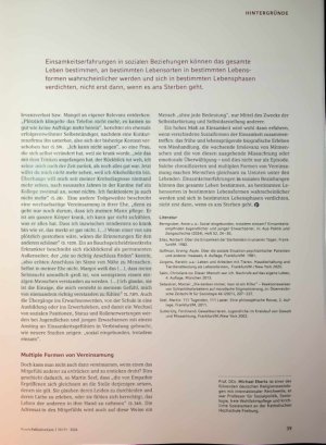 Vorschauseite 4: Einsamkeit in sozialen Beziehungen. Leerformen des Sozialen erkennen