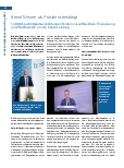 Vorschauseite 1: Bernd Meurer als Präsident bestätigt.