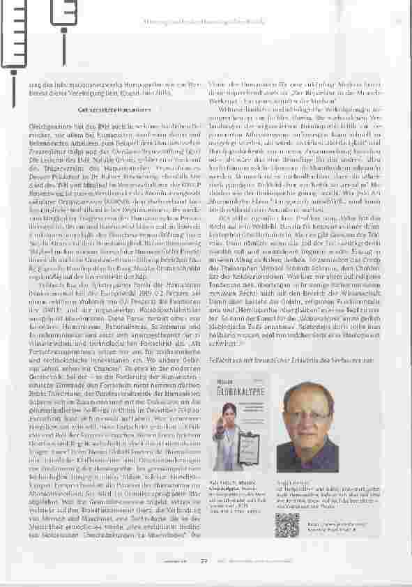 Vorschauseite 4: Wer sind die organisierten Homöopathiekritiker?