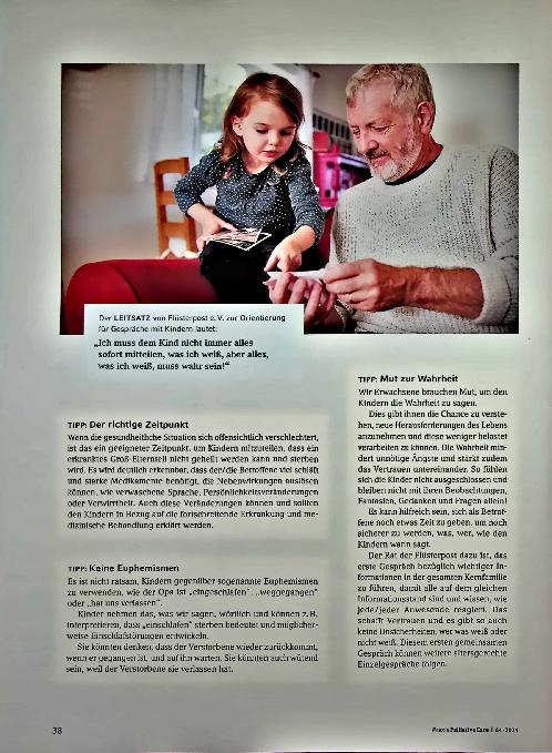 Vorschauseite 3: Mit Kindern über das Sterben sprechen: Wie wir mit unseren eigenen Unsicherheiten umgehen können