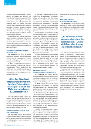 Vorschauseite 3: Künstliche Intelligenz – Ein strategisches Werkzeug der modernen Arbeitsmedizin?