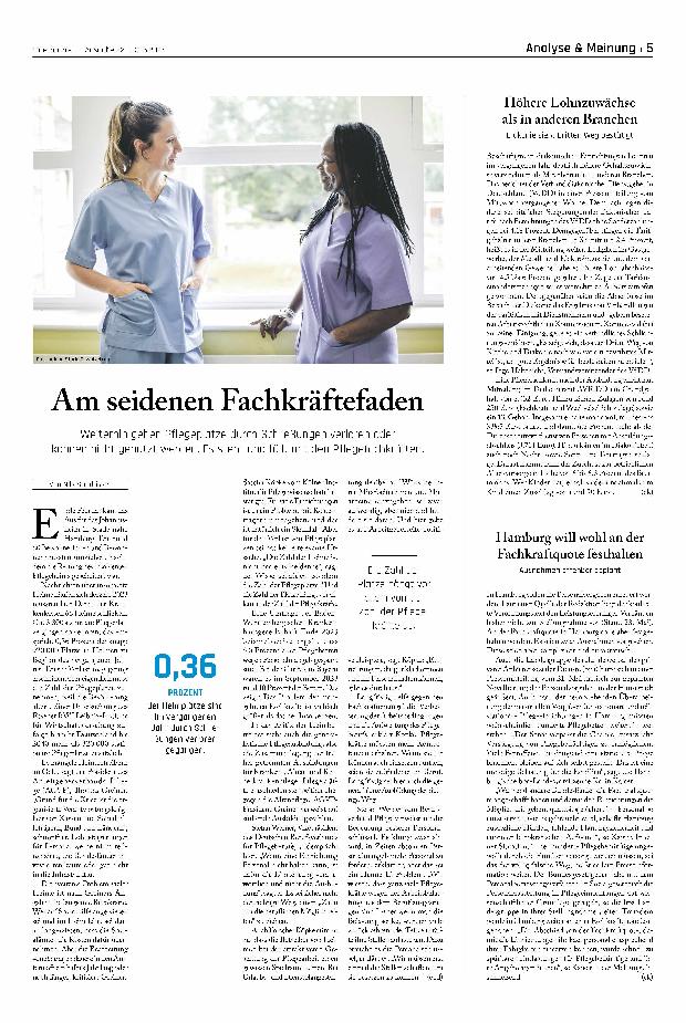 Vorschauseite 1: Am seidenen Fachkräftefaden