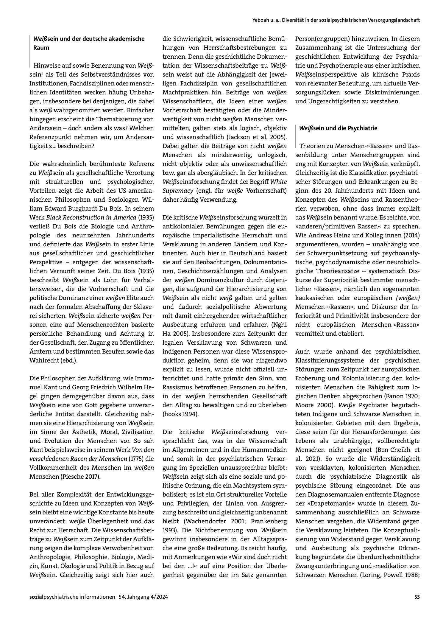 Vorschauseite 2: Diversität in der sozialpsychiatrischen Versorgungslandschaft. Intersektionalität als Tool der klinischen Praxis