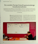 Vorschauseite 1: Ein soziales Europa braucht gemeinnützige Sozialunternehmen.