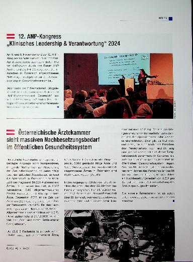 Vorschauseite 4: Neues aus Österreich