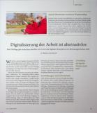 Vorschauseite 1: Digitalisierung der Arbeit ist alternativlos.