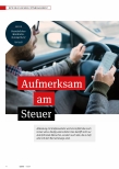 Vorschauseite 1: Aufmerksam am Steuer.