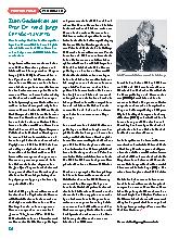 Vorschauseite 1: Zum Gedenken an Prof. Dr. med. Jorge Cervós-Navarro.