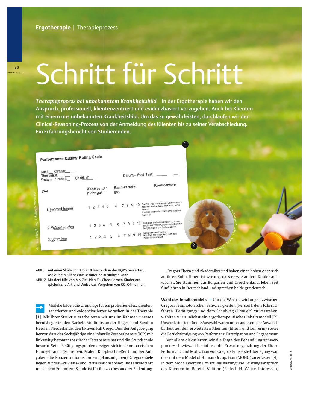 Vorschauseite 1: Therapieprozess bei unbekanntem Krankheitsbild ? Schritt für Schritt