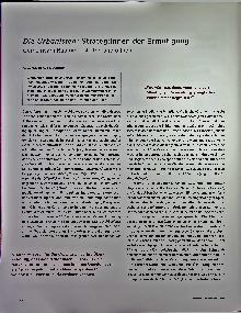 Vorschauseite 1: Die Urbanisten: Strateg: innen der Ermutigung. Gemeinsam Räume gestalten und öffnen.